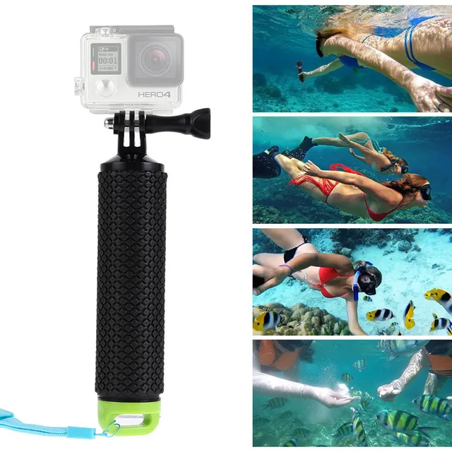 Cheap Floating Handle Stick Hand Grip Tripod for GoPro Hero 4 3+3 2 Float Handle Stick for Xiaomi Yi Action Camera Monopod Accessories