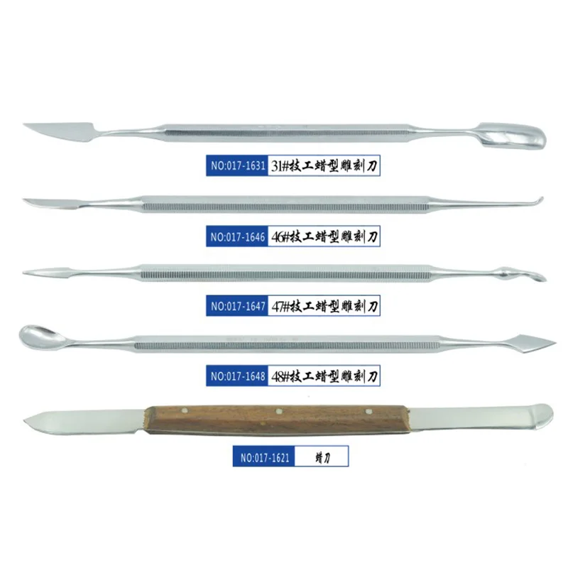 10 Pieces/lot Dental Lab Equipment Wax Knife Tools Surgical Dentist