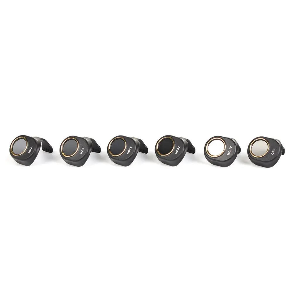 

3/4/6pcs Sunnylife MCUV/CPL/ND4/ND8/ND16/ND32 Camera Filter Circular Polarizer Neutral Density Lens for DJI Spark Drone Toy Accs