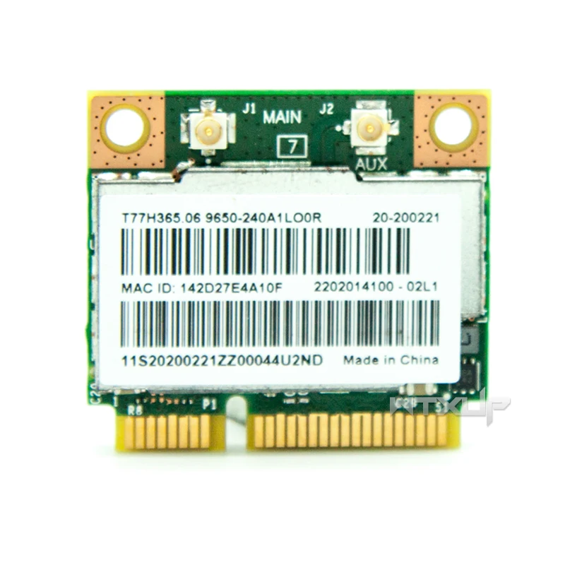 Двухдиапазонный Broadcom BCM943228HMB 802.11a/b/g/n Mini pci-e Wifi карта 300 Мбит/с 2,4 ГГц 5 ГГц беспроводной-N WiFi Bluetooth 4,0 адаптер