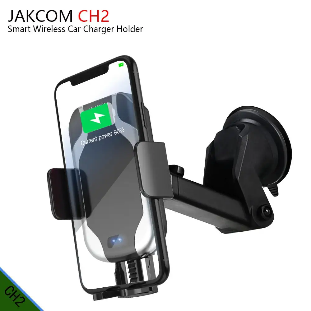 JAKCOM CH2 Smart Wireless Car Charger Holder Hot sale in Mobile Phone Holders Stands as tripe celular one plus 5t smartphone mi8