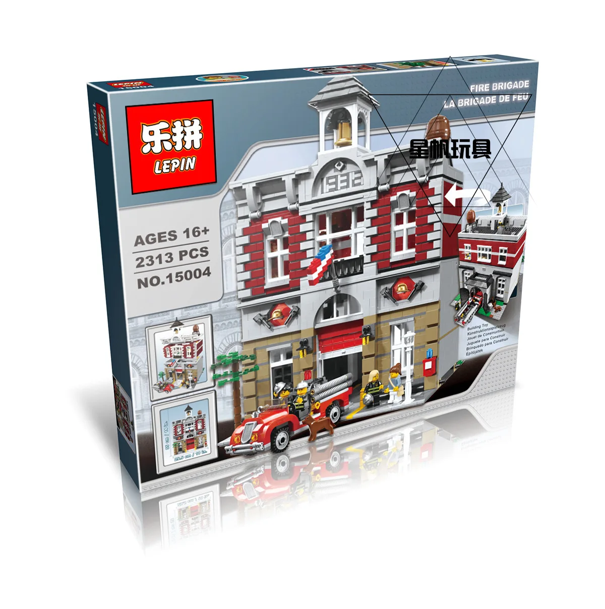 

2859Pcs LEPIN 15003 Kid's Toys Creators The Town Hall Model Building Kits Building Blocks Bricks Boy Blocks Birthday Gifts 10224