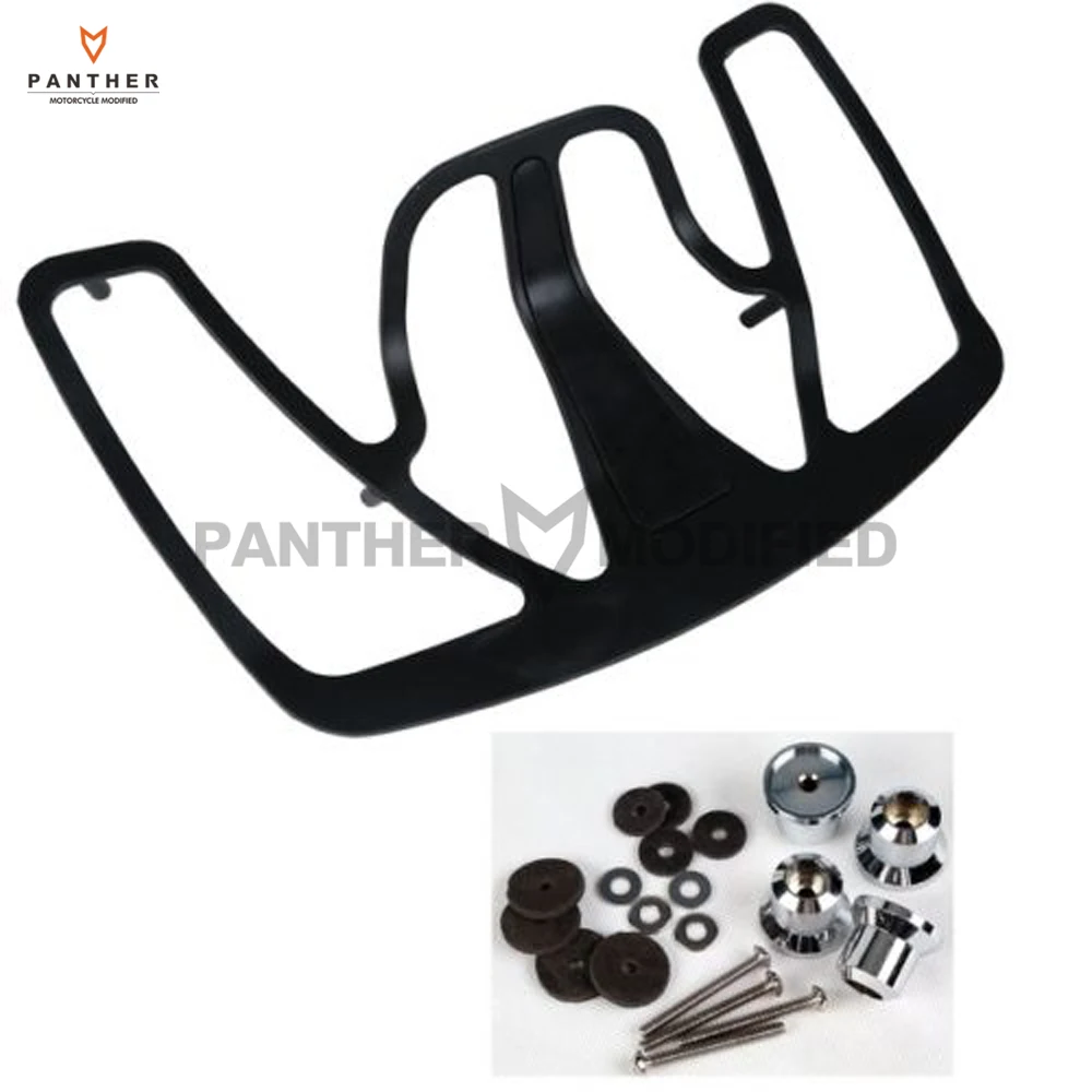 

Black Aluminum Motorcycle Trunk Luggage Rack case for Honda Goldwing GL1800 2001-2011 05 06 07 08 09 10 11