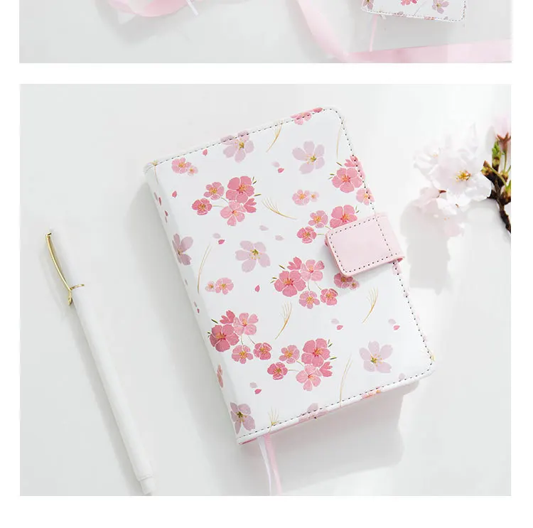 Kawaii подарочный набор Sakura notebook/Washi Tap/ручка/линейка Janpanese DIY планировщик дневник офис и школьные принадлежности милые канцелярские