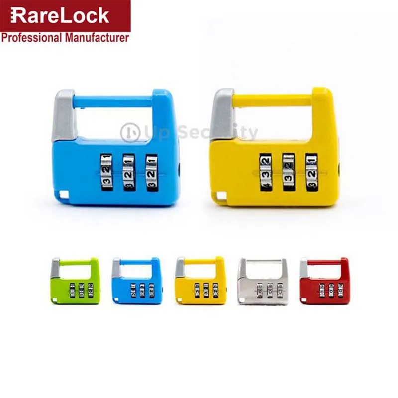Rarelock 33*36mm Code Combination Digital Password Lock Padlock Door