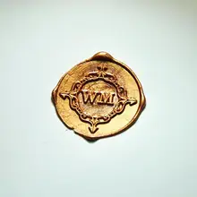 Пользовательские персонализировать 2 инициалы с ретро рамкой монограмма воск печать штамп двойной начальный сургучные печати свадебные сургучные печати вечерние восковые уплотнения