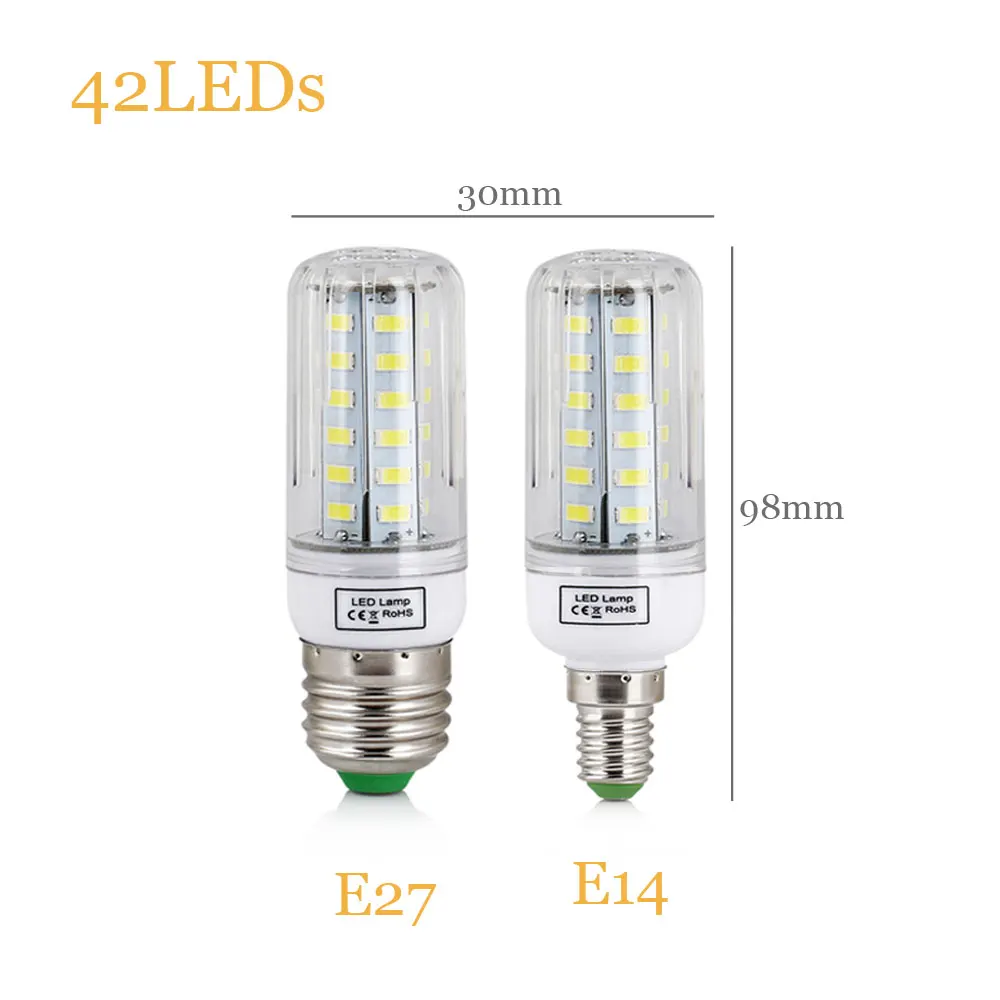 E27 E14 LED Corn Blubs (4)