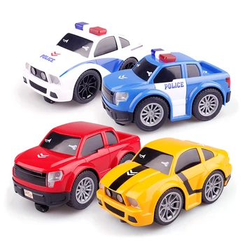 

1/32 Scale Electronic Touch Sensitive Cars Toys Flahing Light & Sound Effects Model Car Educational Vehicle Toys Gifts For Kids