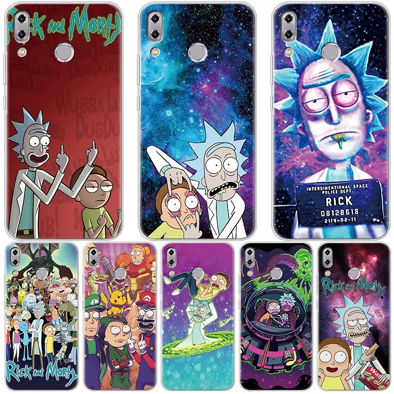 

Rick And Morty Soft Case For Asus Zenfone 3 4 5 Lite Laser Max Pro Plus M1 ZC520KL ZC520TL ZB601KL ZB555KL ZC553KL ZC551KL Case