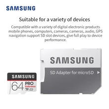 Микро sd-карта Class 10 128 GB Microsd SAMSUNG 32 Гб 64 Гб SDHC/SDXC PRO выносливость высокое качество C10 UHS-1 модуль памяти Transflash карты памяти