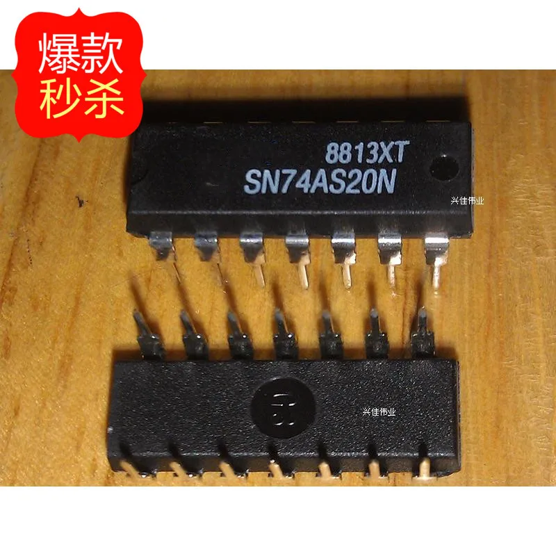 

10 шт. SN74AS20N 74AS20N DIP-14 ворота/Инвертор IC