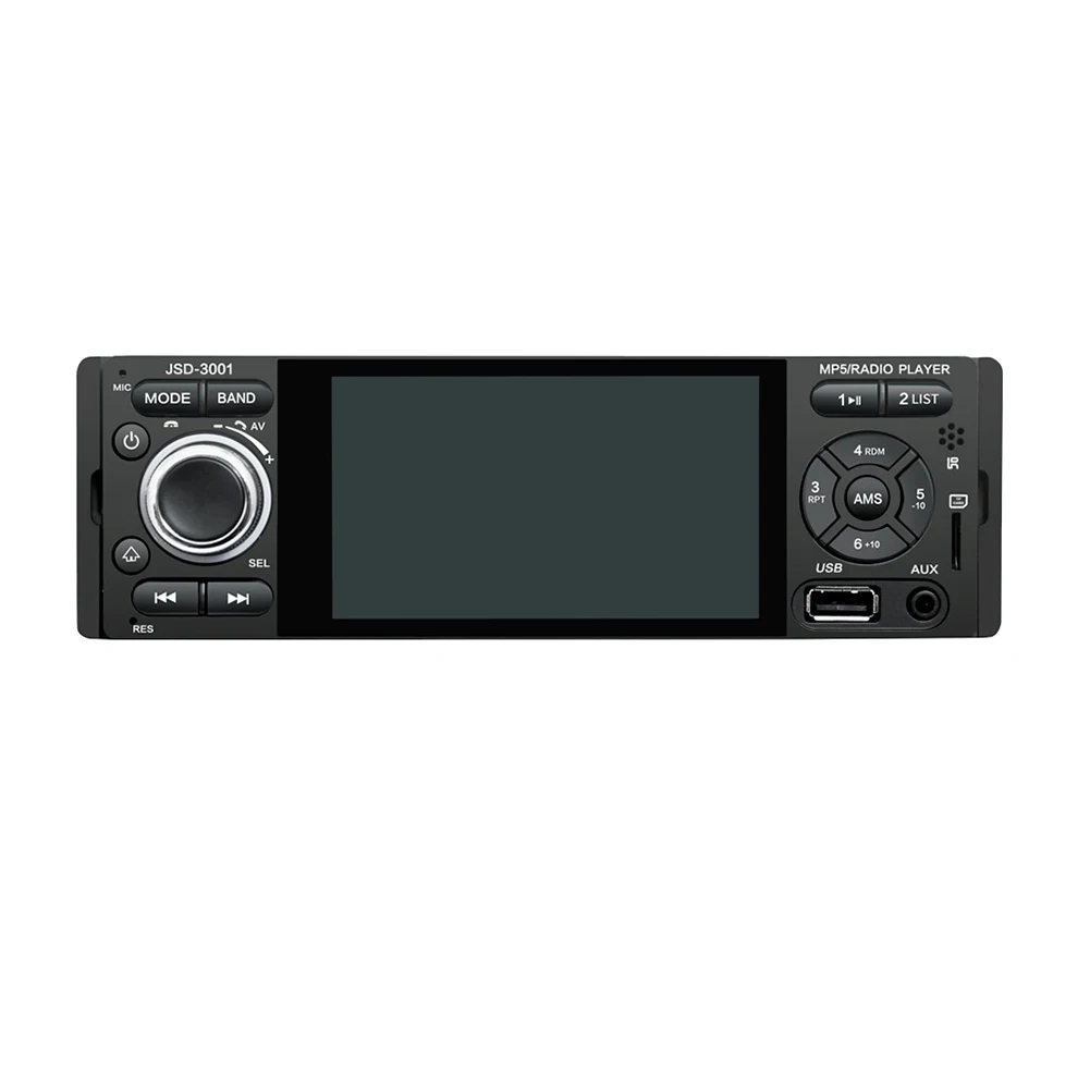 

4.1inch 1din HD Camera Screen Mirror Link Rear View FM AUX Remote Control Bluetooth Multimedia Radio Stereo Car MP5 Player