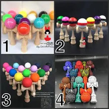 Kendama 30 Кристалл 20 человек-паук 60 полный ПУ краска 10 Jumbos 20 бамбуковая кендама