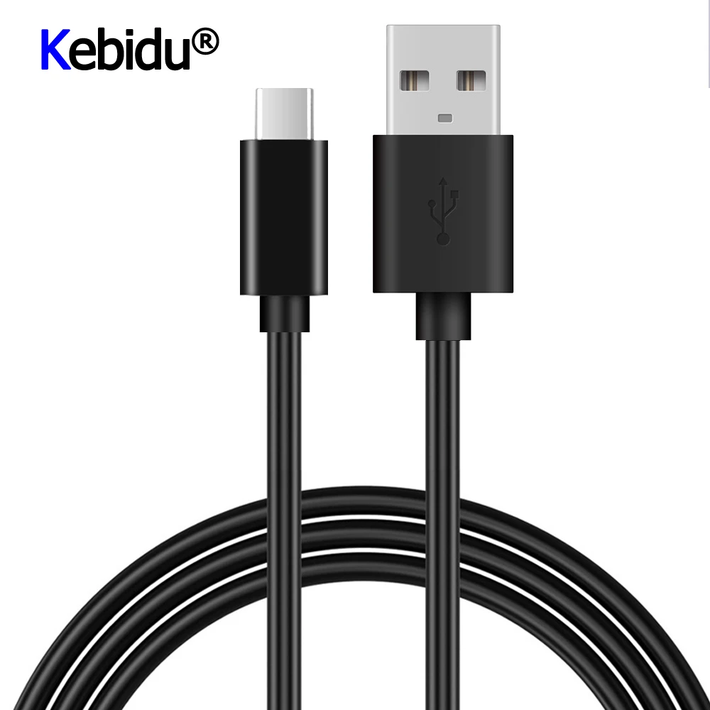 

Kebidu 100cm Type C USB Cable Fast Charger Charging Cable For Xiaomi USB Data Cable Mobile Phone Cord Adapter