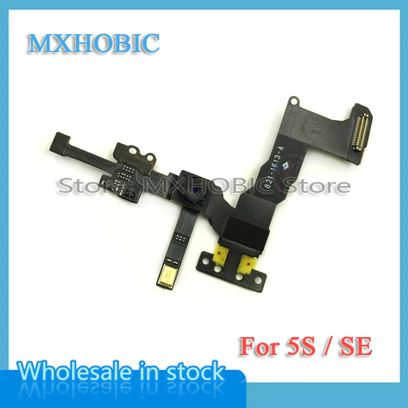 

MXHOBIC 10pcs/lot Front Camera Flex Cable For iPhone 5S SE 5Se Small Camera with Proximity Sensor Light Face Assembly