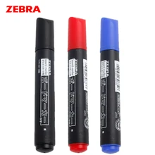 Marqueur effaçable pour tableau blanc zèbre, 2.5mm, pointe ronde, facile à sécher, noir, bleu, rouge, papeterie scolaire, de bureau, de réunion et d'entraînement, YYR1