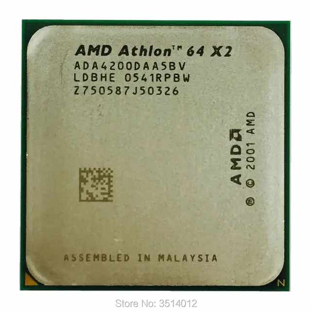AMD Athlon 64 X2 4200+ 2.2 GHz CPU Processor ADA4200DAA5BV ...