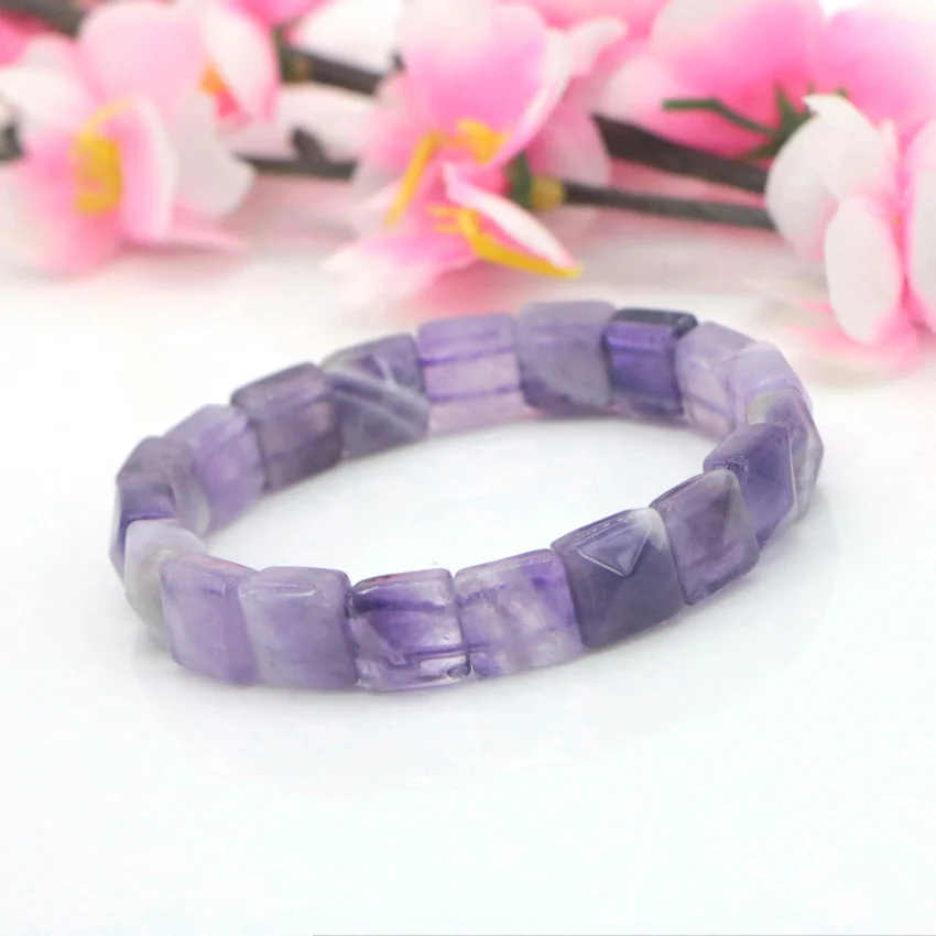 1 Natural Amethyst Bracelet Jewellery Jasper (13)