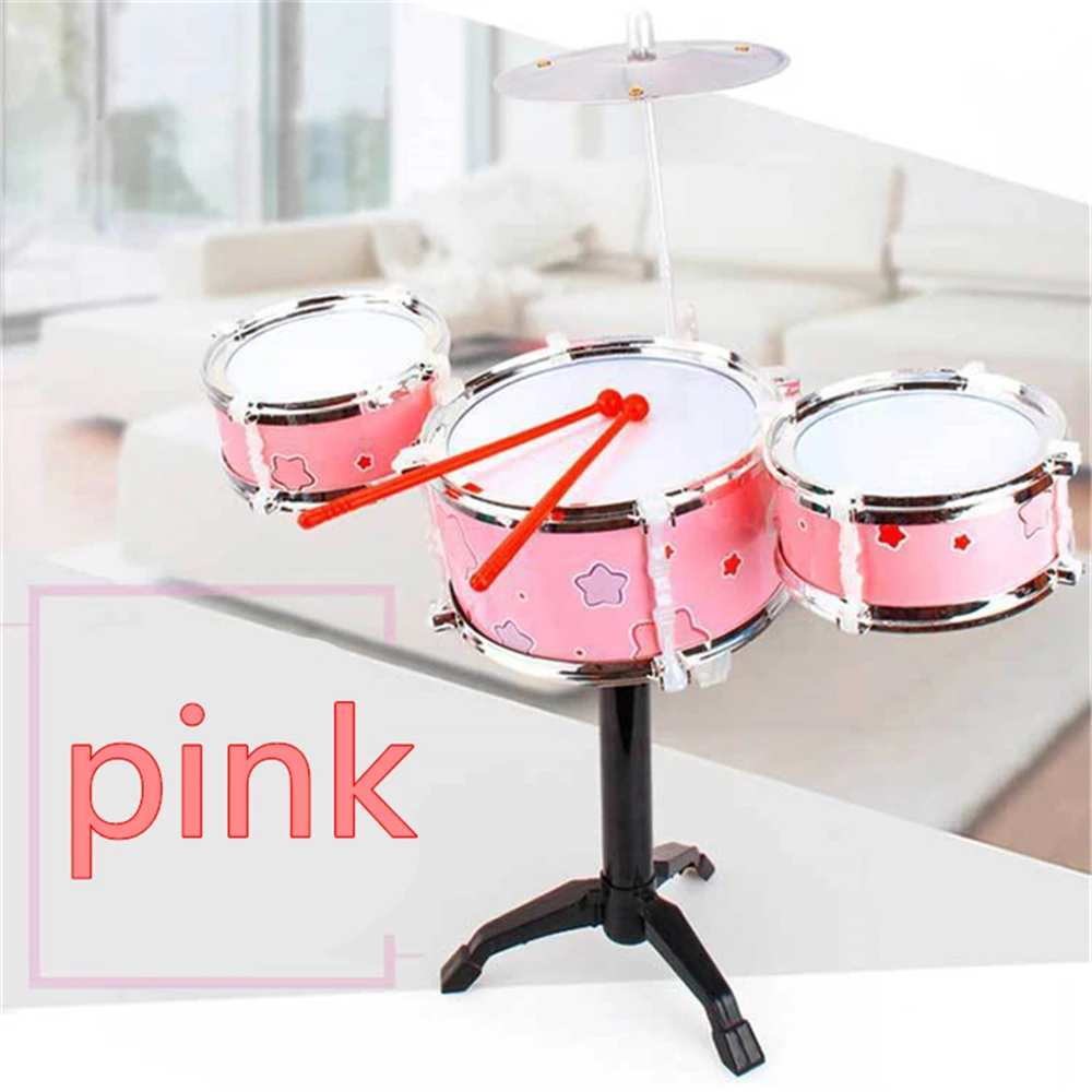

Mini Drum Musical Instruments Educational Musical Instruments Learning Drum Jazz Drums Toy Cymbal Sticks Rock Set Musical Toys