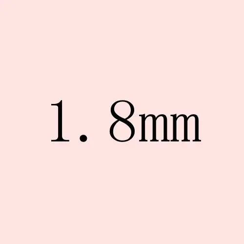 1.8mm 1000 шт AAAAA+ 1mm-4 Серебрянное ожерелье с подвеской круглые бусины черный кубический цирконий искусственные камни для рукоделия 3D украшения ювелирных изделий - Цвет: 1.8mm