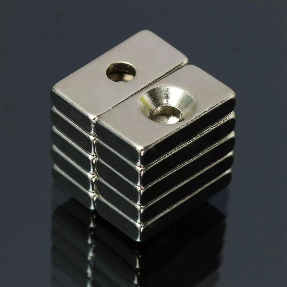 10 шт. 20x10x4 мм 4 мм отверстие N52 супер сильное редкое кольцо с изображением земли блок неодимовый магнит магниты на холодильник