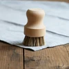 Pans Bowl Washing Skillet Scrubbing Cleaning Tool Sink Pot Brush Wooden Handle Kitchen Supplies Heat Resistant Dish Vegetable 1