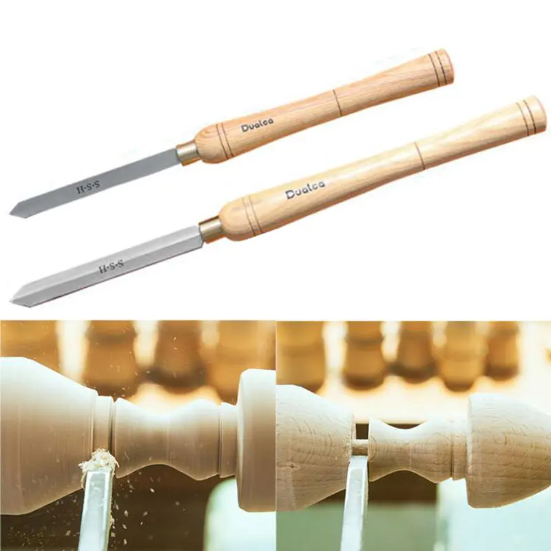 

High-Speed Steel Woodworking DIY Lathe Cutting Woodworking Tool Spindle Gouge Thumb-Nail Knife Woodworking Chisel