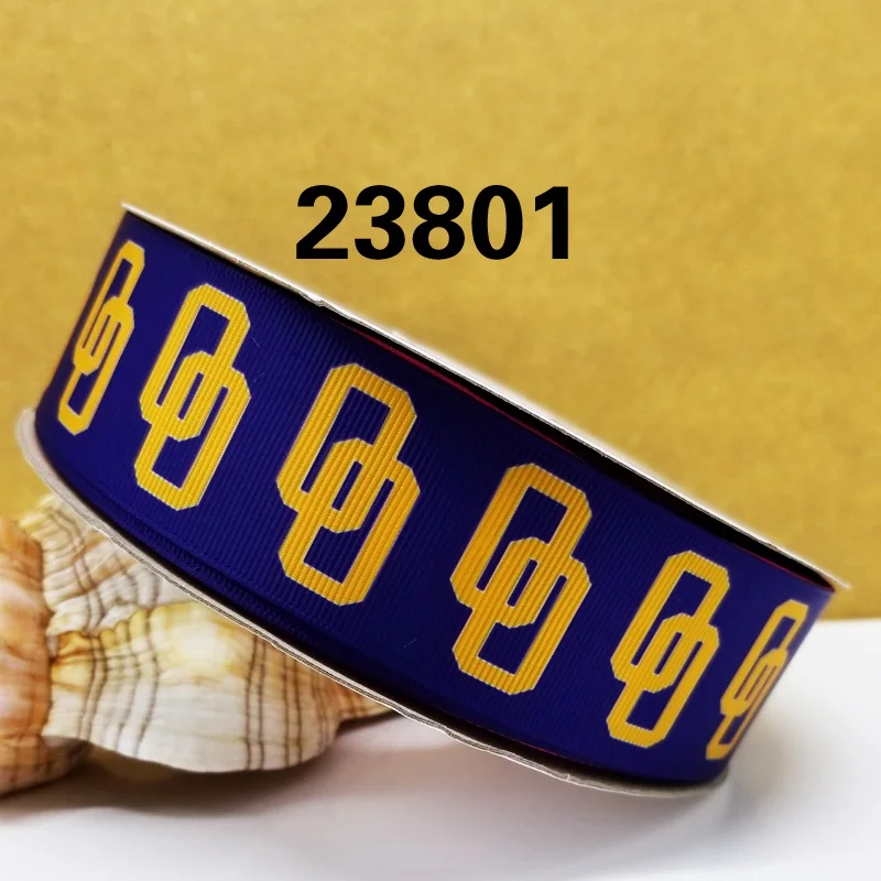 50 ярдов мультфильм напечатанный grosgrain ленты 24002 - Цвет: 23801
