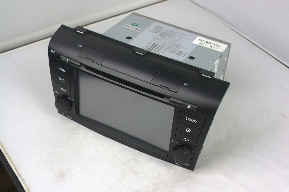 Discount KLYDE 7" 2 Din Android 8.1 Car Radio For MAZDA 3 2004-2009 Car Audio Multimedia Player Car Stereo RAM 2GB DVD Player Flansh 16GB 3