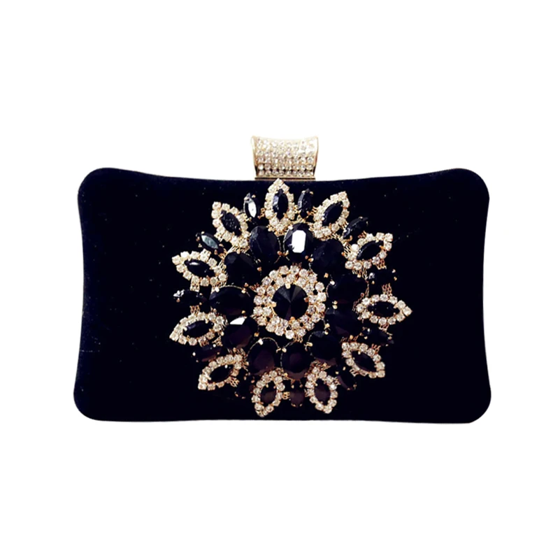 Crystal Evening Bag Women Day Clutch Bags Lady Luxury Wedding Purse Party Rhinestones Women