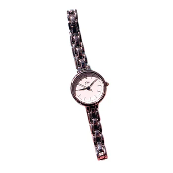 

Ulzzang Alloy Ladies Bracelet Watch Korean Version Of The Simple Fashion Trend Temperament Quartz Watch