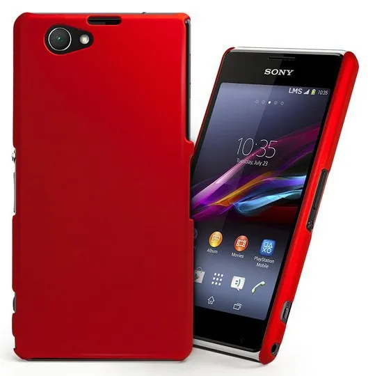 

Full Protective for Sony Xperia Z1 Compact Case+Tempered Glass Slim Matte Cover Thin Hard Case for Sony Z1 Compact Cover Case