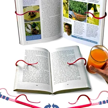 

1pc Lazy Leisure Decorative Bookends Book Marks Creative Bookmark For Books Stand Reading Book Holder atril para ibros
