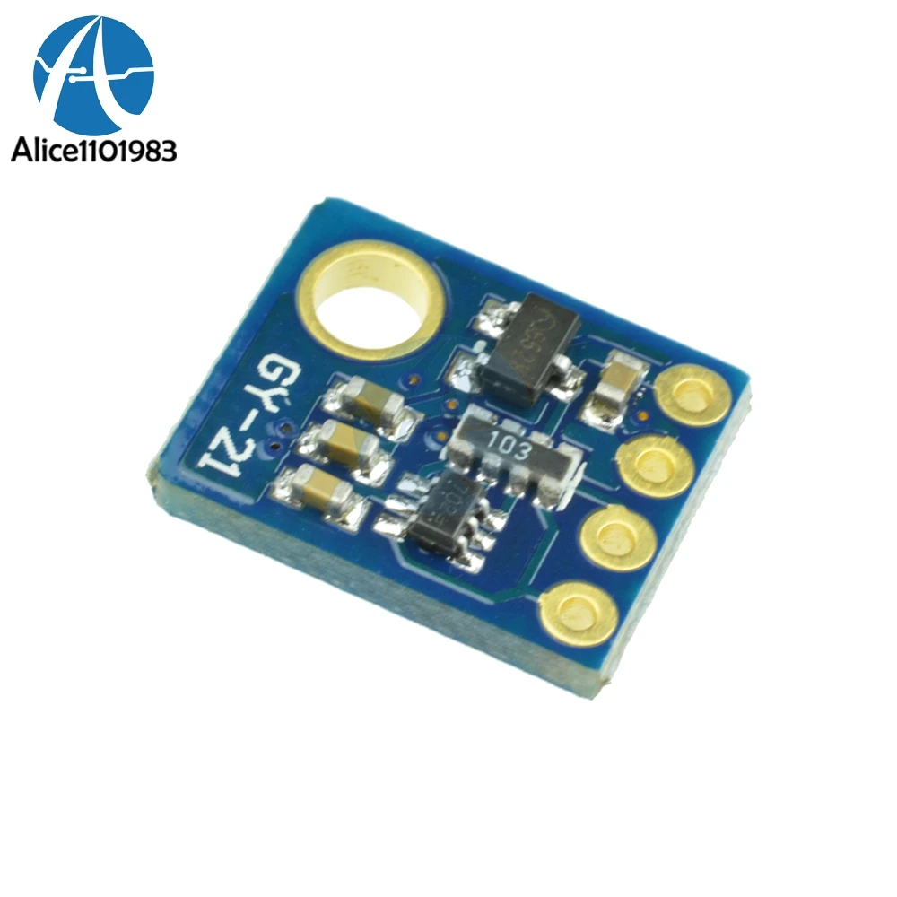 Si7021 высокоточный датчик влажности IEC IIC интерфейсный модуль для Arduino низкой мощности CMOS IC GY-21 промышленная плата