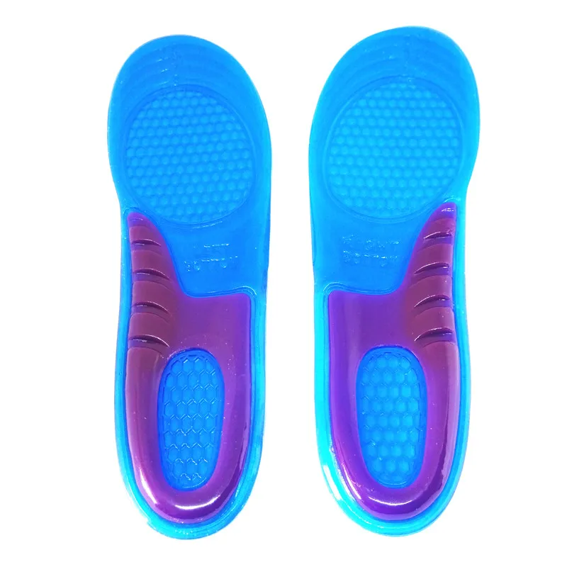 2016 Shoe Insole Gel High Elastic Damping Silicone Insoles For Shoes Shoes Soles Orthopedic Insoles Insoles Wholesale Foot Pad