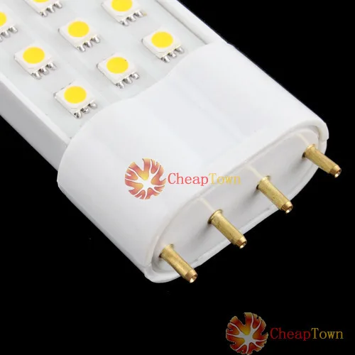 Lamaarasale Festival! High Power 17W 2G11 96 LED Tube Light SMD 5050 Led U Lamp Warm White AC 220V Big saving | Освещение