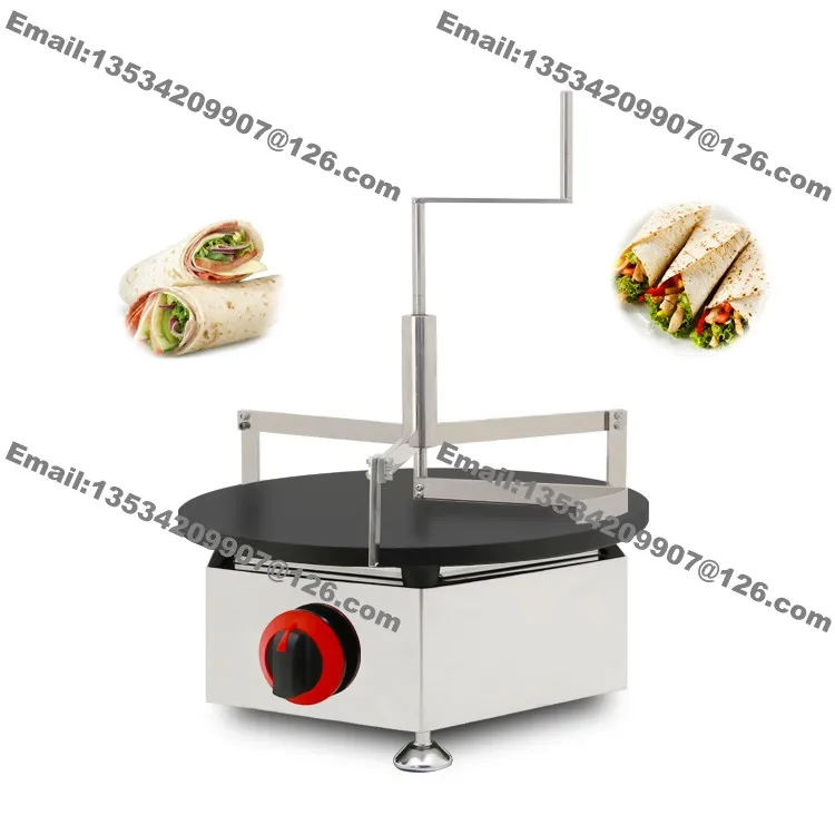 

Free Shipping Commercial Use Non-stick LPG Gas 40cm Crepe Machine Pancake Maker Baker Iron w/ Crepe Spreader Set
