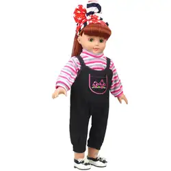 Mooistar # 4066d DIY куклы платье одежда для 18 дюймов куклы детские подарки для детей комбинезон праздничная одежда