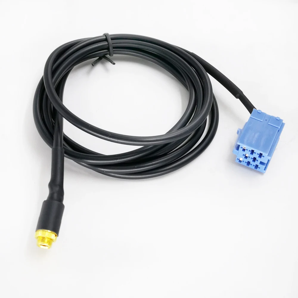 Aux IN кабель Biurlink аудиоадаптер гнездовой разъем 3 5 мм MINI iso8pin для Volkswagen AUDI Bla punkt