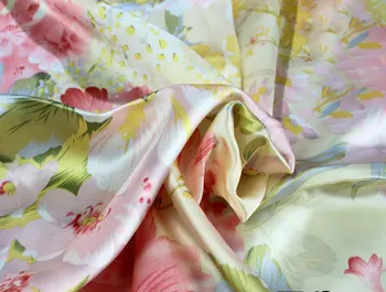 

Silk fabric silk satin clothing quilt cover pillowcase cloth 16mm