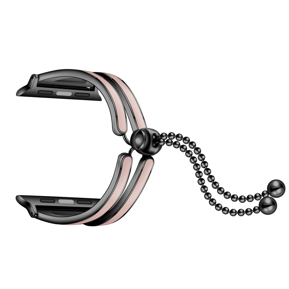 

Luxury Stainless Steel Band Wrist Belt For Iwatch Series 4 3 2 1 Women Girls Bracelet Band For Apple Watch Bands 38 42 40 44mm