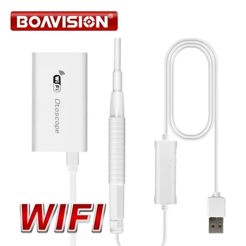 

720P Wireless WIFI Ear Cleaning Endoscope HD 720P Visual Ear Spoon 3.9mm Inspection Otoscope Camera Ear Health Care For Pet Cat