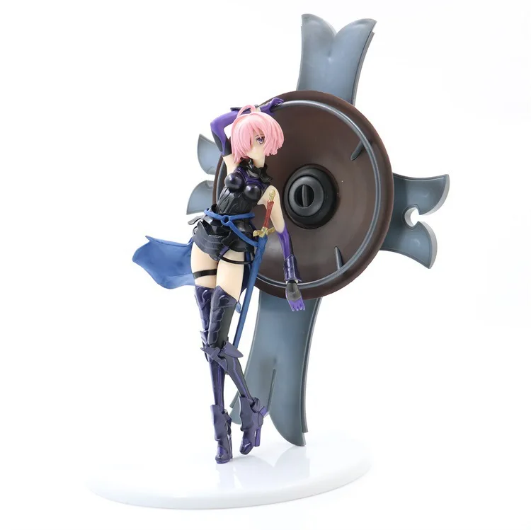  Mash Kyrielight Demi-Servant Fate Grand Order Matthew Kyrielite Fate stay night action figure(12)