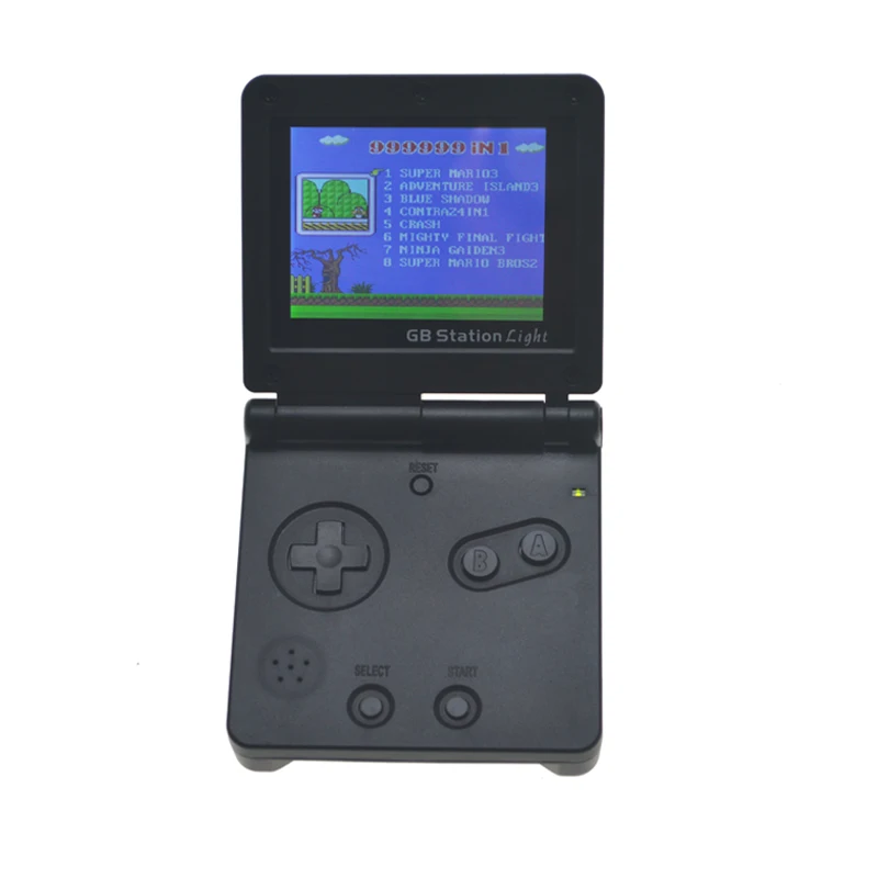 

8pcs GB Station Light boy SP PVP Retro Mini Handheld Game Player Built in 142 Games Portable Video Console LCD 8 Bit Games