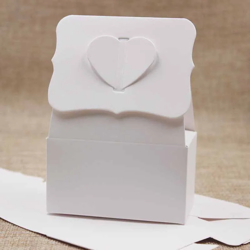 2018 Новый DIY 20 шт Feiluan 300gsm бумажная Свадебная конфетная Подарочная коробка 4x7 7x11 см