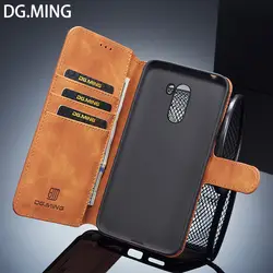 DG. Ming винтажный классический бумажник из искусственной кожи чехол для Xiaomi Pocophone F1