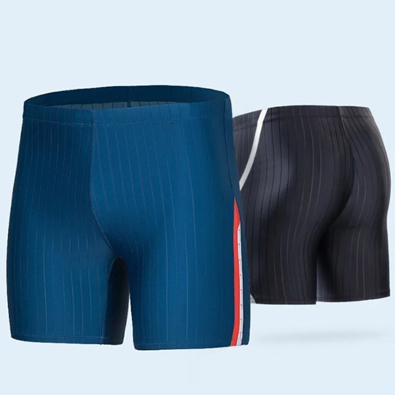 

Vector Men Swimwear Jammer Lycra Fiber New Higher Level Male Shark Skin Swiming Trunk Training Racing Swim Sun Protection