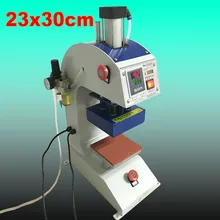 Пневматический тепла пресс машина сублимации теплообмена 23x30 см прошло тест CE 110 В или 220