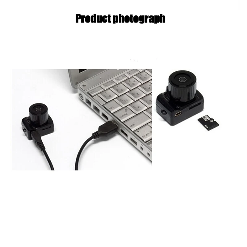 Mini Macchina Fotografica Senza Fili 720 p Video Audio Recorder Y2000 Videocamera Portatile Ultra P