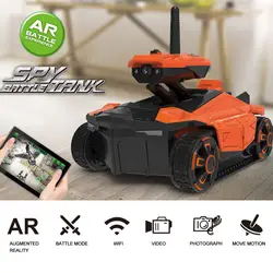 RC автомобиль с HD камера приложение дистанционное управление автомобиля игрушечная машинка с Ду телефон led робот ABS долгое время работы